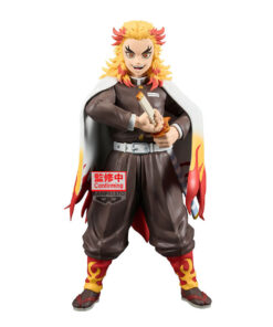 Demon Slayer Kimetsu No Yaiba Kyojuro Rengoku Grandista Figura 24cm Banpresto