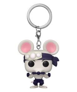 Demon Slayer: Kimetsu No Yaiba Pop! Vinile Portachiavis 4 Cm Muscle Mouse  Funko
