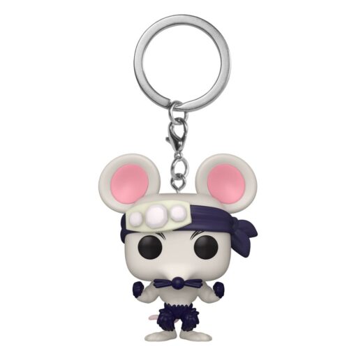 Demon Slayer: Kimetsu No Yaiba Pop! Vinile Portachiavis 4 Cm Muscle Mouse  Funko