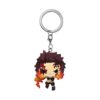 Demon Slayer: Kimetsu No Yaiba Pop! Vinile Portachiavis 4 Cm Tanjiro(dancing Flash)  Funko