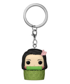 Demon Slayer Pocket Pop! Vinile Portachiavis 4 Cm Nezuko'n Bskt  Funko