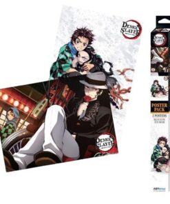 Demon Slayer Set 2 Chibi Poster Serie 3 52 x 38 cm Abystyle