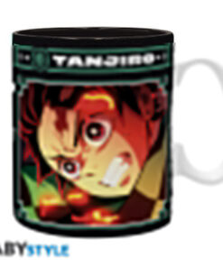 Demon Slayer - Tazza - 460 Ml - Tanjiro Black & Green S2 - Subli -box