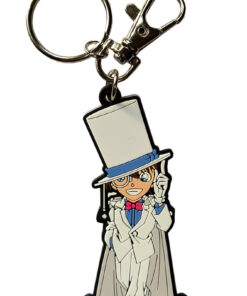 DETECTIVE CONAN KAITO KID RUBBER KCHAIN PORTACHIAVI SAKAMI MERCHANDISE