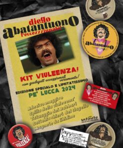 Diego Abatantuono Kit Viuleenza Accessori Infinite Statua