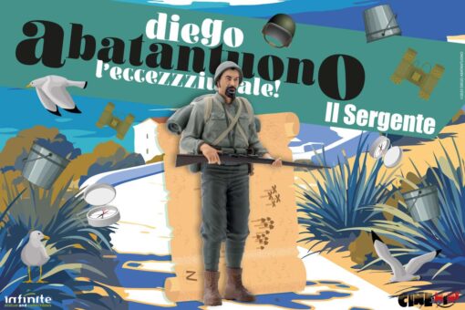 Diego Abatantuono Lorusso Cine-mini Pvc Mini Figura Infinite Statua
