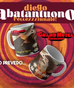 Diego Abatantuono Vedo Prevedo Tazza Tazza Infinite Statua