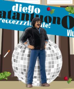 Diego Abatantuono Viulenza Cine-mini Pvc Mini Figura Infinite Statua