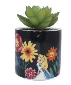 Disney: Alice In Wonderland Faux Plant In Pot Half Moon Bay