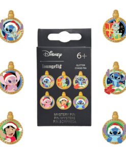 Disney By Loungefly Enamel Pins Blind Box Lilo & Stitch Holiday Ornaments  Loungefly