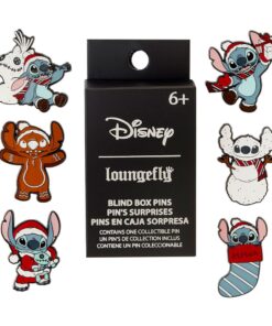 Disney By Loungefly Enamel Pins Stitch Holiday 3 Cm  Loungefly