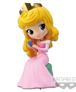 Disney Character Princess Aurora Q Posket Perfumagic Figura B 12cm Banpresto