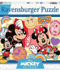 Disney Children's Jigsaw Puzzle Xxl On The Road Con Mickey E Minnie (200 Pezzi) Ravensburger