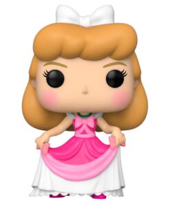 Disney Cinderella Pop! Figura Vinile Cincerella In Pink Dress 9 Cm Funko Scatola Rovinata