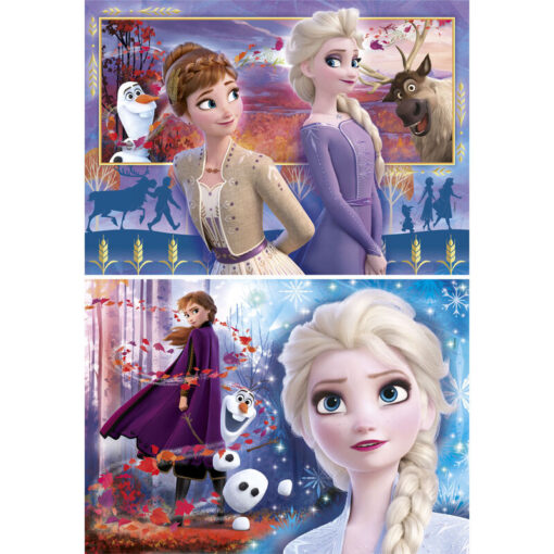 Disney Frozen 2 Puzzle 2x60 Pezzi Clementoni