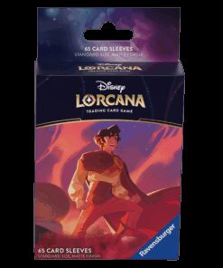 Disney Lorcana - 65 Bustine Protettive per Carte Aladdin Ravensburger