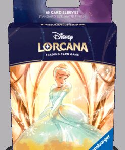 Disney Lorcana 65 Bustine Protettive per Carte Cenerentola Ravensburger