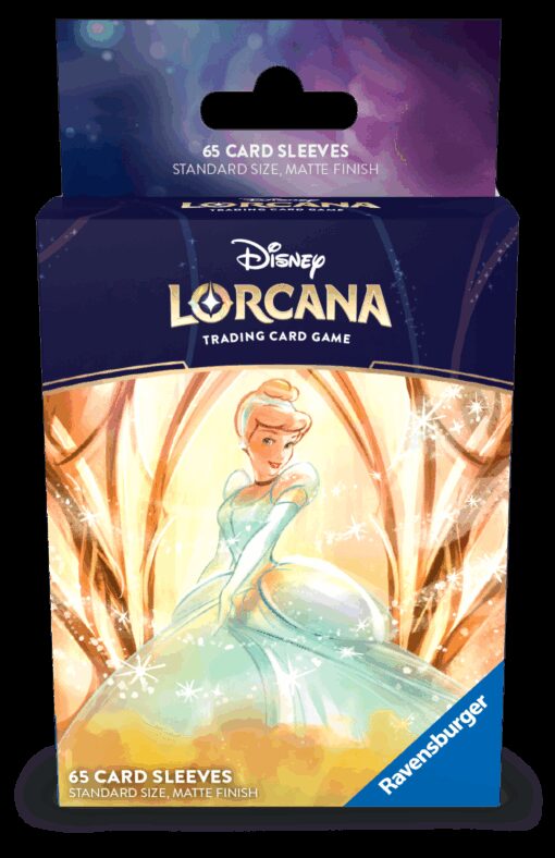Disney Lorcana 65 Bustine Protettive per Carte Cenerentola Ravensburger