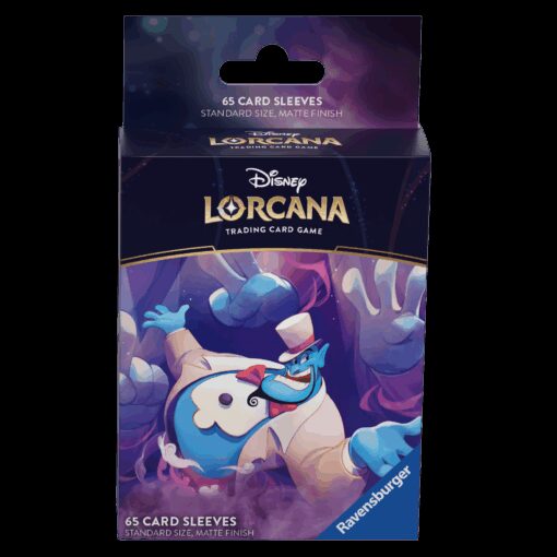 Disney Lorcana - 65 Bustine Protettive per Carte Genio della Lampada Ravensburger
