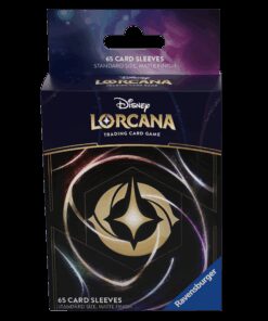Disney Lorcana - 65 Bustine Protettive per Carte Logo Retro Carta Ravensburger
