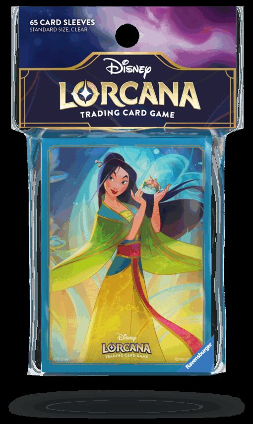 Disney Lorcana - 65 Bustine Protettive per Carte Mulan Ravensburger