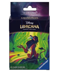 Disney Lorcana - 65 Bustine Protettive per Carte Scar Ravensburger