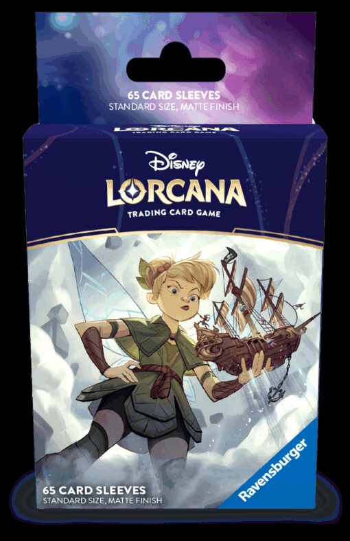 Disney Lorcana 65 Bustine Protettive per Carte Tinker Bell Ravensburger