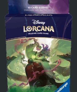 Disney Lorcana 65 Bustine Protettive per Carte Ursula Ravensburger