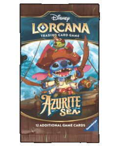 Disney Lorcana Azurite Sea Busta da 12 Carte (ENG) Ravensburger