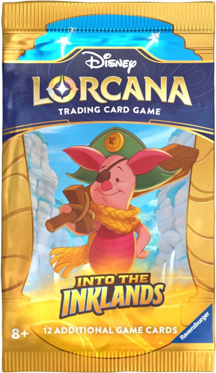 Disney Lorcana Into the Inklands Busta da 12 Carte (ENG) Ravensburger
