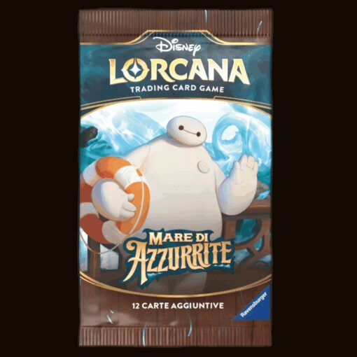Disney Lorcana Mare di Azzurrite Busta da 12 Carte (ITA) Ravensburger