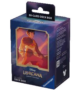 Disney Lorcana - Porta Mazzo per 80 Carte Aladdin Ravensburger