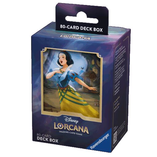 Disney Lorcana - Porta Mazzo per 80 Carte Biancaneve Ravensburger