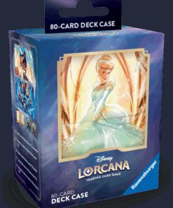 Disney Lorcana Porta Mazzo per 80 Carte Cenerentola Ravensburger