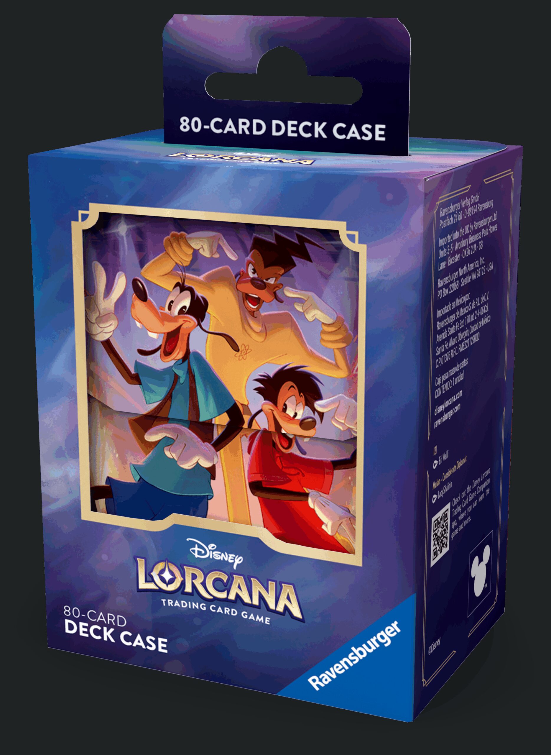 Disney Lorcana - Porta Mazzo per 80 Carte I2I Ravensburger