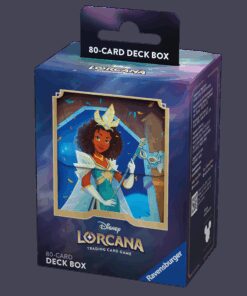 Disney Lorcana - Porta Mazzo per 80 Carte Tiana Ravensburger