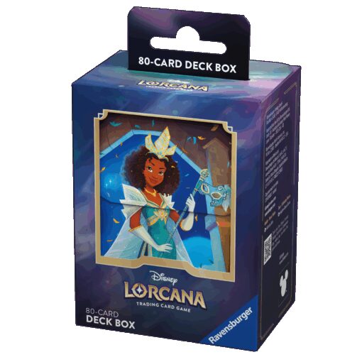 Disney Lorcana - Porta Mazzo per 80 Carte Tiana Ravensburger