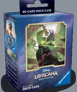 Disney Lorcana Porta Mazzo per 80 Carte Ursula Ravensburger