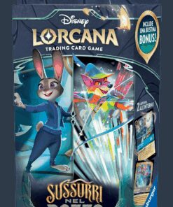 Disney Lorcana Sussurri nel Pozzo Starter Deck Zaffiro/Acciaio (ITA) Ravensburger