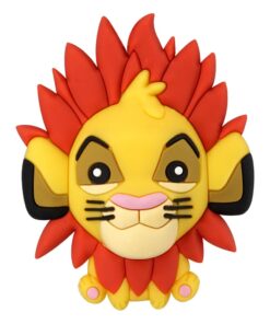 Disney Magnet Il Re Leone Simba Con Figure Int.