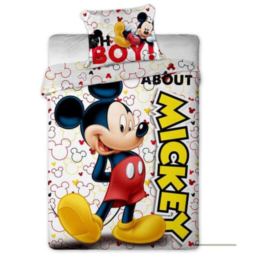 Disney Mickey Microfibre Copripiumino Letto 90cm Disney
