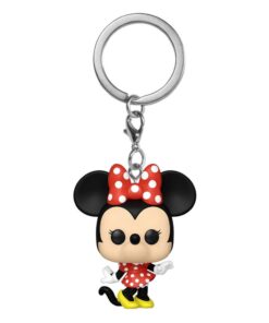 Disney Minnie Mouse Portachiavi Funko Pop! Vinile Figura Minnie Mouse 4 Cm