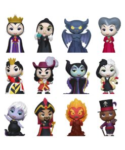 Disney Mystery Mini Figures 5 Cm Display Disney Villains (12) Funko