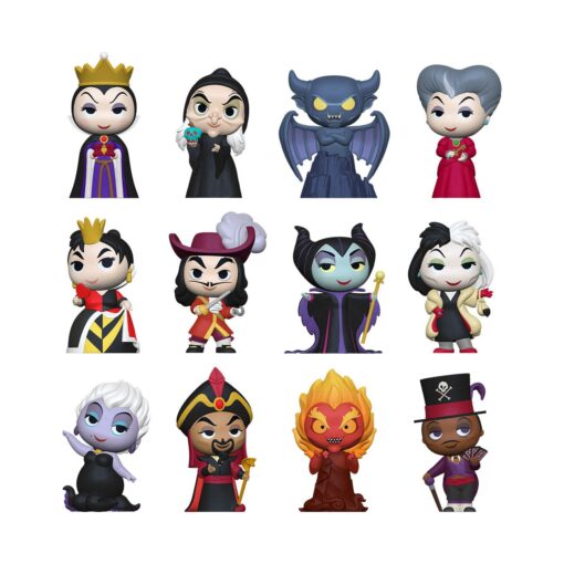 Disney Mystery Mini Figures 5 Cm Display Disney Villains (12) Funko