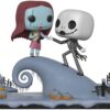 Disney Nightmare Before Christmas Funko Pop Film Vinile Figura Jack E Sally sulla Collina