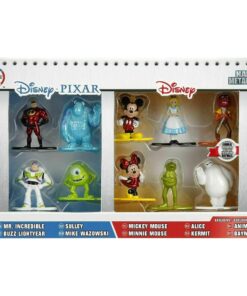 Disney Pixar Nano Metalfigures Pack 10 figures 4cm Jada Toys