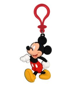 Disney Pvc Bag Clip Mickey Walking Con Figure Int.