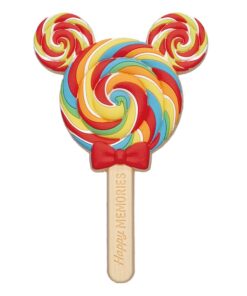 Disney Soft Touch Magnet Mickey Lollipop Red Con Figure Int.