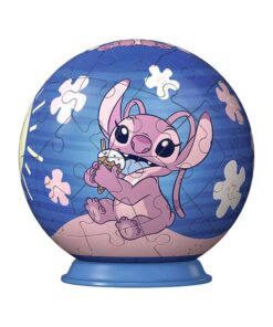 Disney Stitch 3d Puzzle Ball Angel (55 Pezzi) Ravensburger