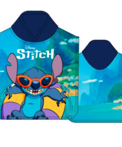 Disney Stitch Microfibre Poncho Asciugamano Disney